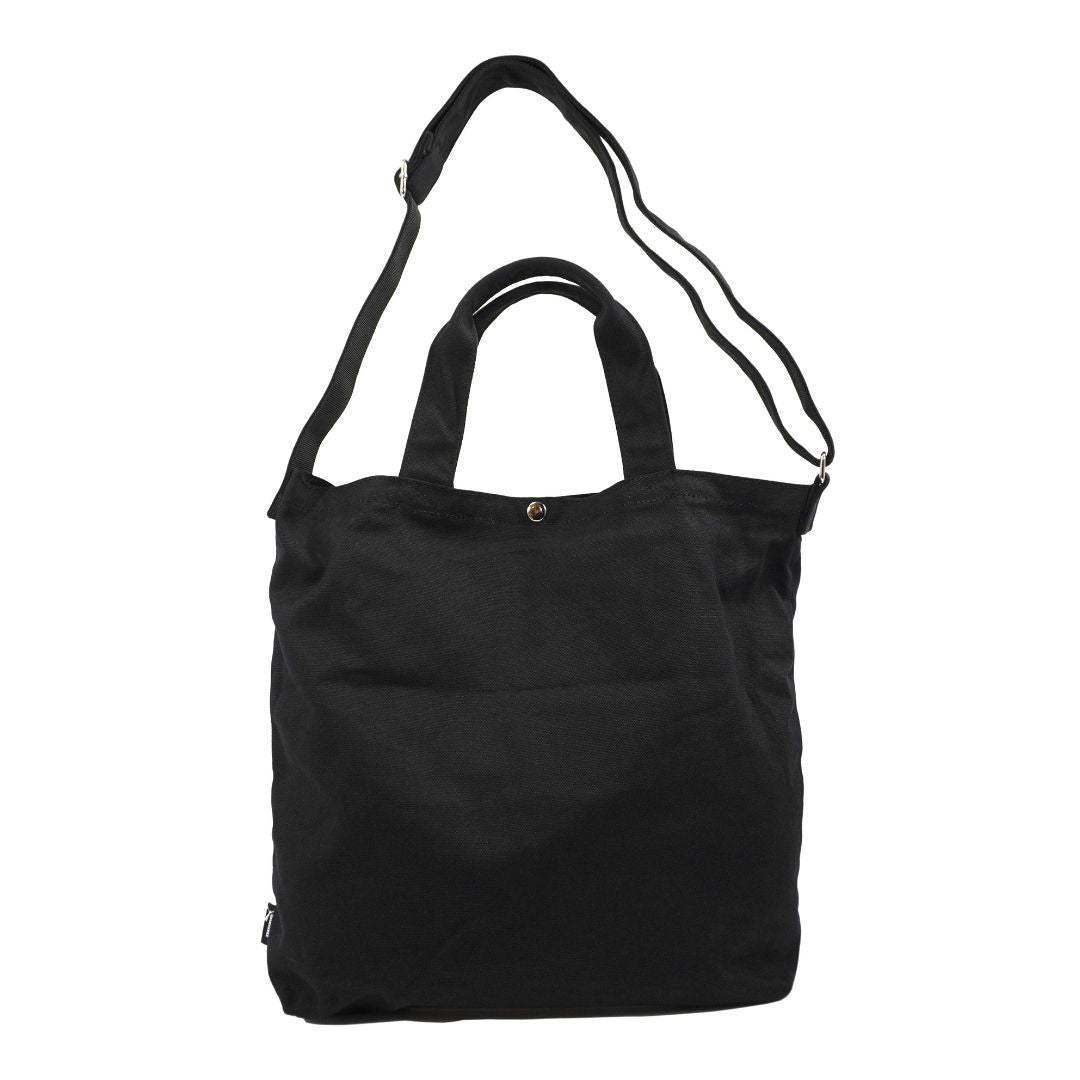 ［PUMA］帆布トートバッグ ブラック 14L  J20302