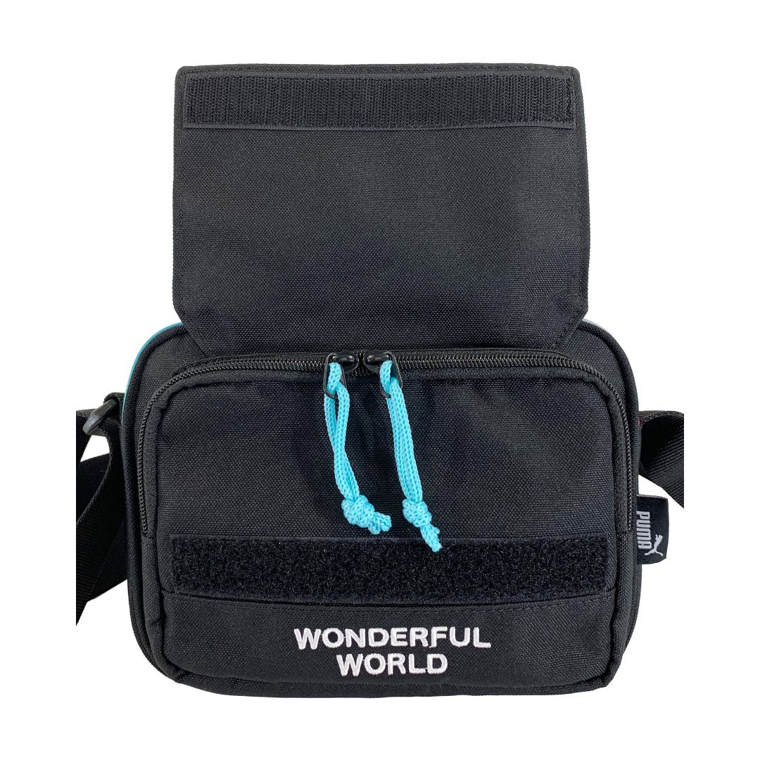 ［PUMA］ミニショルダーバッグ ブラック 2L  J20304