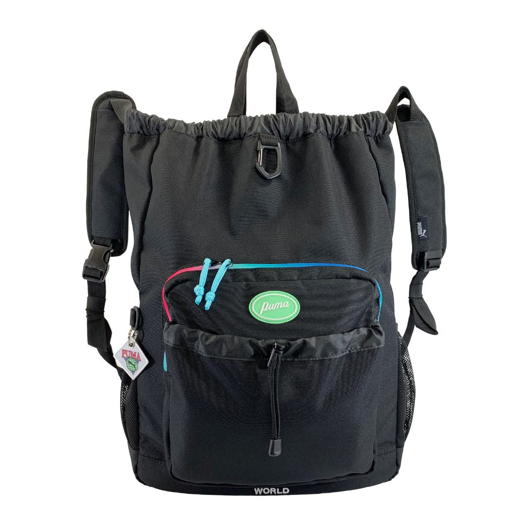 ［PUMA］ナップサック ブラック 24L  J20306