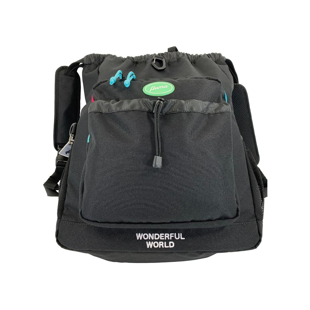 ［PUMA］ナップサック ブラック 24L  J20306