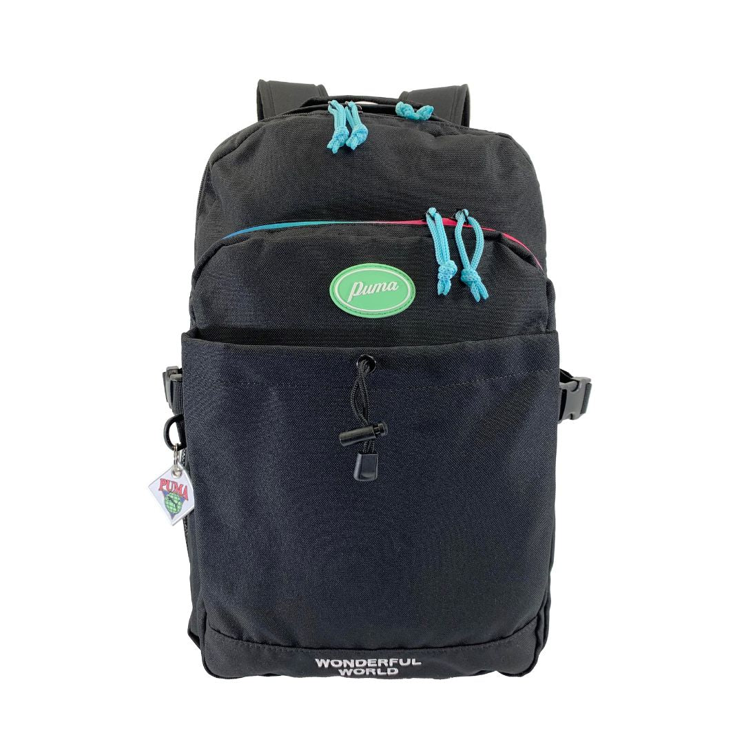 ［PUMA］ラウンドバックパック ブラック 25L  J20307